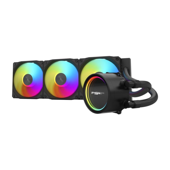 FSP AE36-B Processador de Arrefecimento Líquido All-in-One Preto ARGB