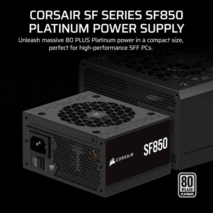 Corsair SF850 Gaming SFX 850W Power Supply (CP-9020256-EU)
