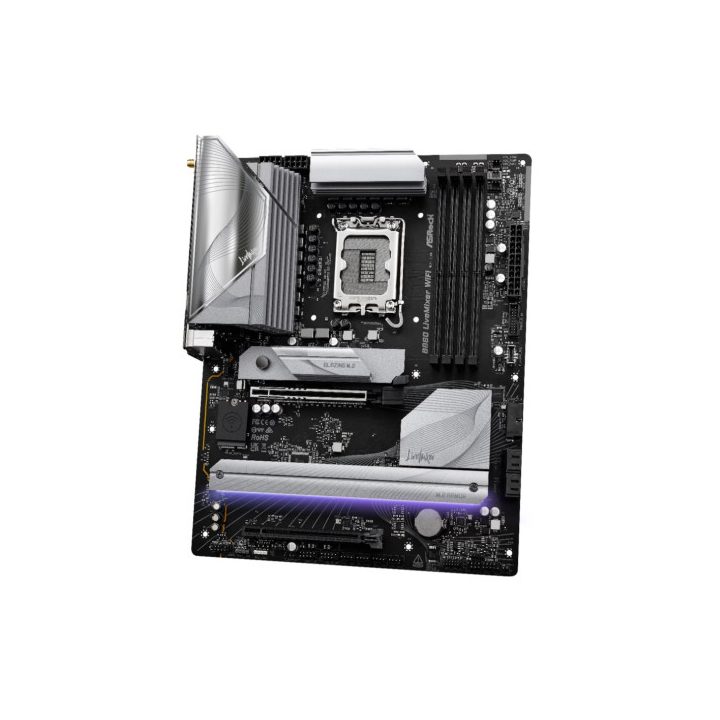 Placa ASRock B860 livemixer Wi-Fi,intel,1851,b860,4ddr5,USB…