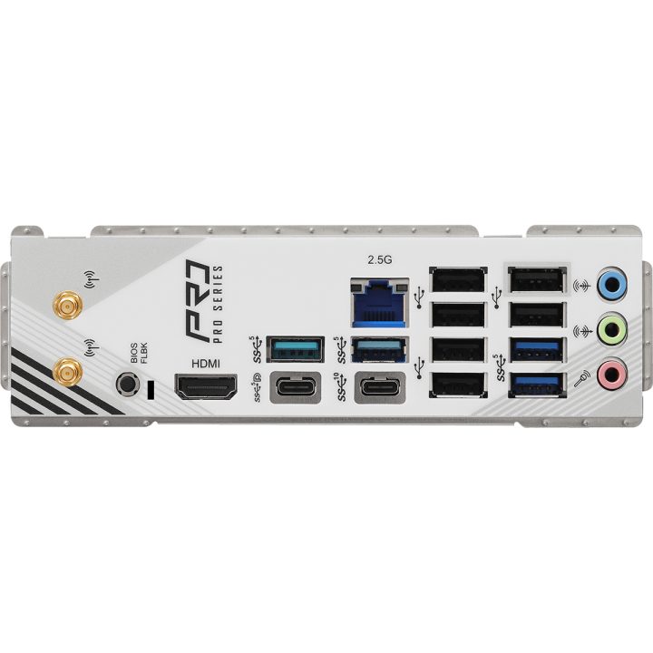 Asrock B850 Pro RS WiFi AMD B850 Zócalo AM5 ATX (90-MXBQL0-A0UAYZ)