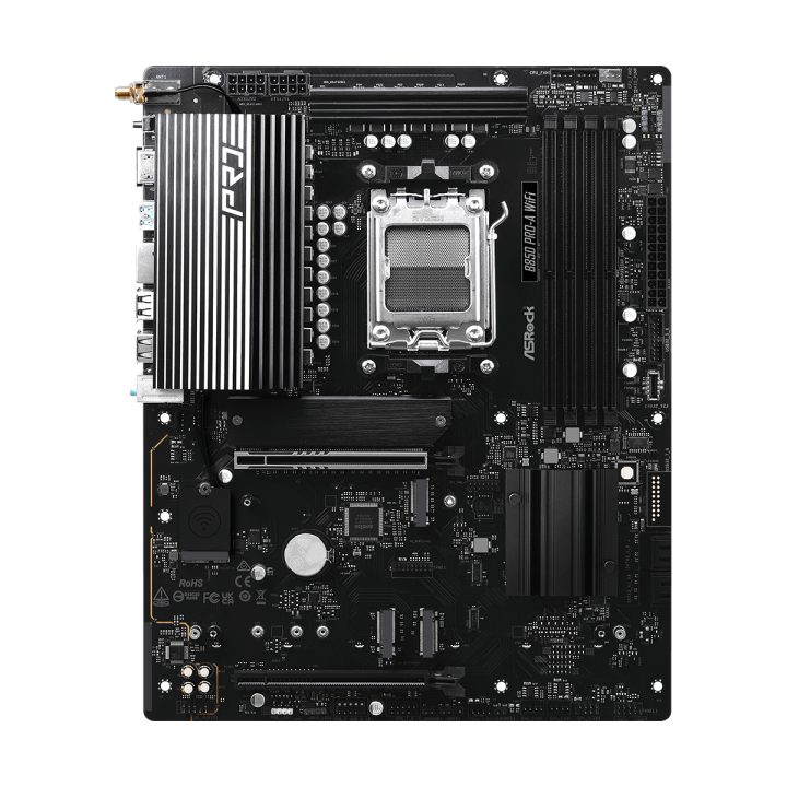 ASRock B850 Pro-A WiFi AMD B850 AM5 Socket ATX (90-MXBQN0-A0UAYZ)