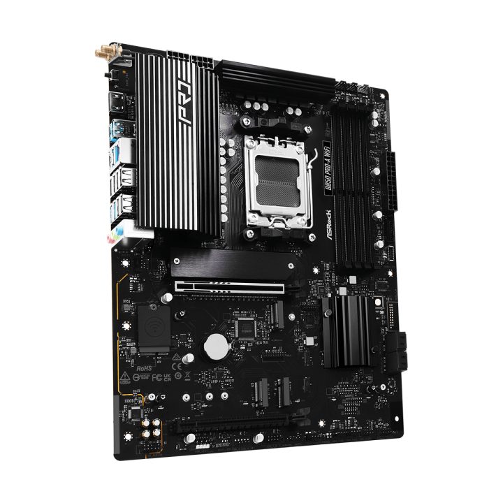 ASRock B850 Pro-A WiFi AMD B850 AM5 Socket ATX (90-MXBQN0-A0UAYZ)