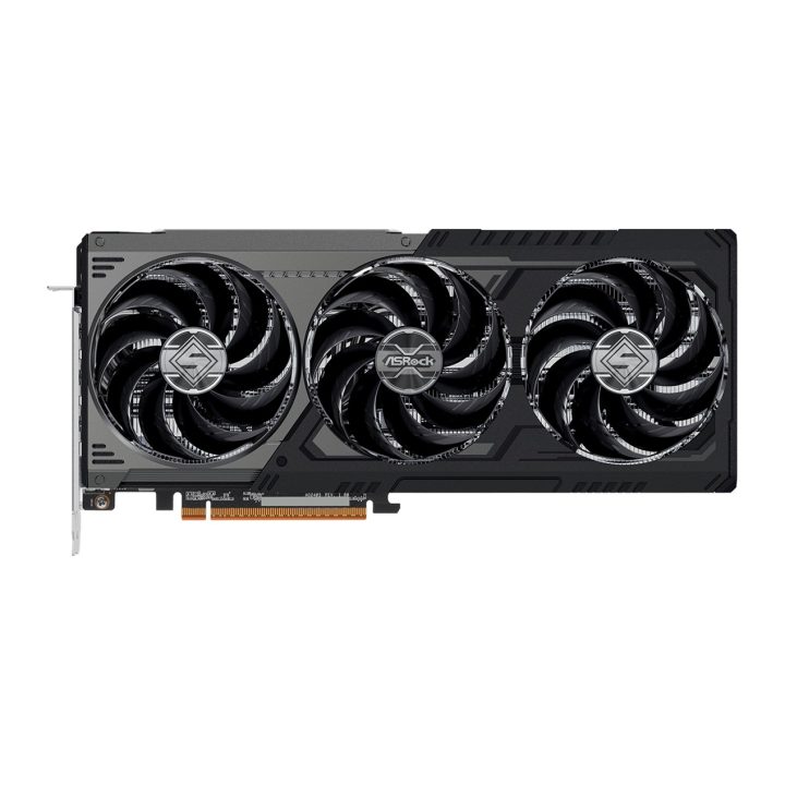 Tarjeta gráfica ASRock rx 9070 xt 16GB steel legend dark…