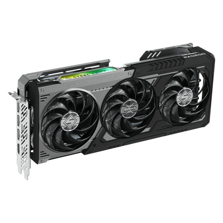 ASRock RX 9070 XT 16GB Steel Legend Dark Graphics Card…