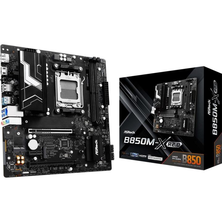 Asrock B850M-X R2.0 AMD B850 Socket AM5 micro ATX (90-MXBSG0-A0UAYZ)