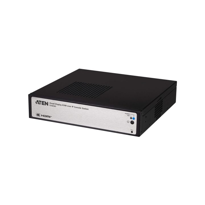 ATEN 4-Port 4K IP KVM Console Station