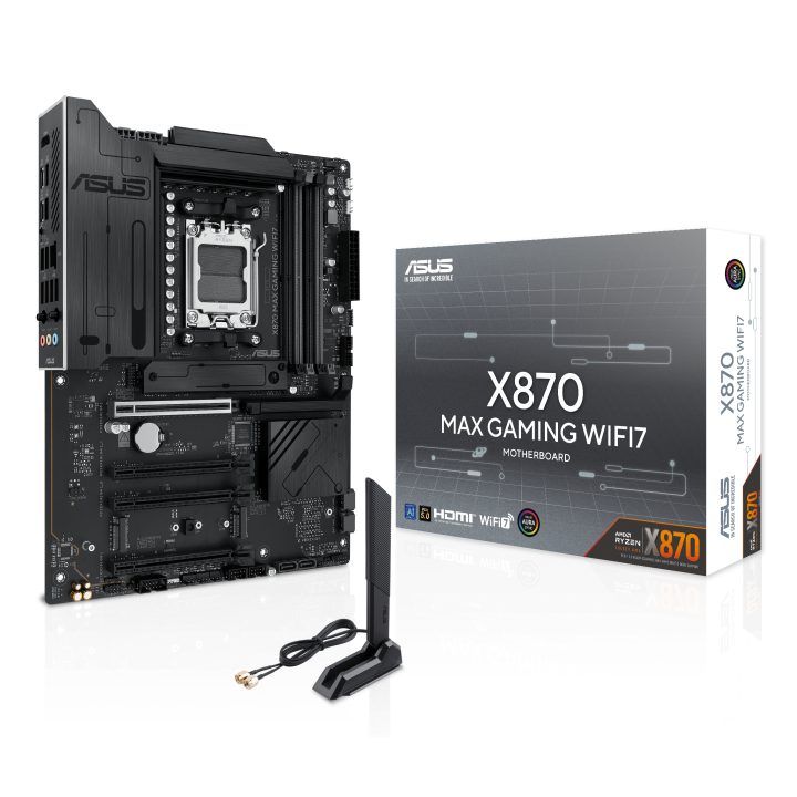 ASUS X870 MAX GAMING WIFI7 AMD X870 AM5 Socket ATX