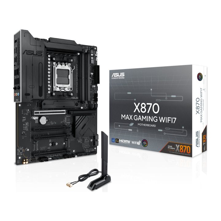 ASUS X870 MAX GAMING WIFI7 AMD X870 AM5 Socket ATX
