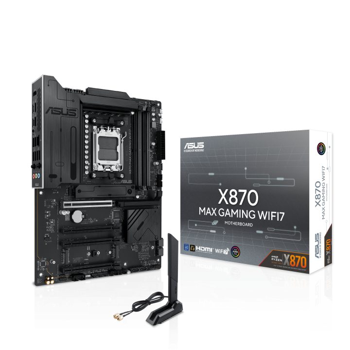 ASUS X870 MAX GAMING WIFI7 AMD X870 AM5 Socket ATX