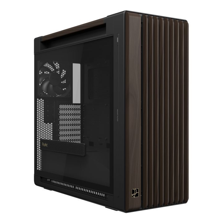 ASUS ProArt PA602 Wood Edition Modern Black - Tempered Glass Panel…