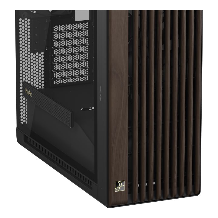 ASUS ProArt PA602 Wood Edition Modern Black - Torre Midi com Painel…
