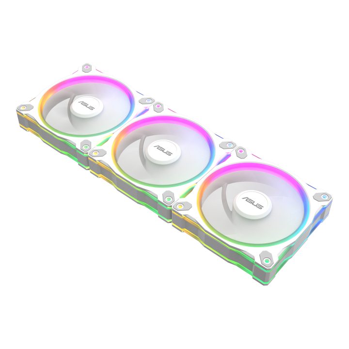 ASUS Prime MR120 Fan ARGB White 3in1 Ventilador de PC 12 cm Branco