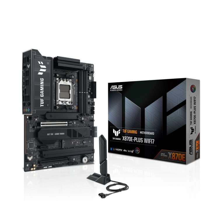 ASUS TUF GAMING X870E-PLUS WIFI7 AMD X870E Zócalo AM5 ATX