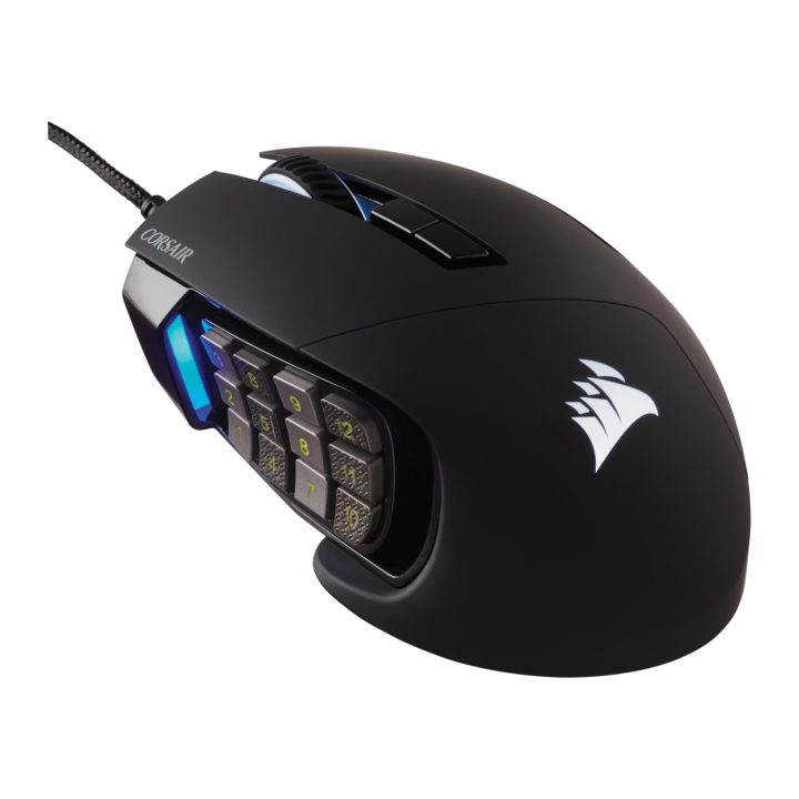 Corsair Scimitar RGB Elite ratón mano derecha USB tipo A Óptico 18000…