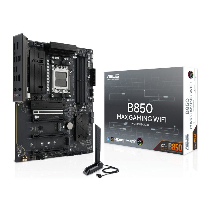 ASUS B850 MAX GAMING WIFI AMD B850 AM5 Socket ATX