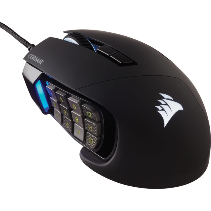 Rato gaming Corsair Scimitar Elite RGB preto (CH-9304211-EU)
