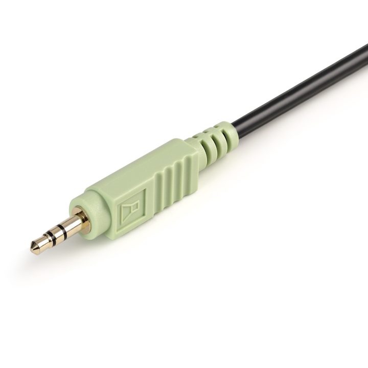 StarTech.com 4-in-1 KVM Cable 1.8m with DVI USB Audio and Microphone