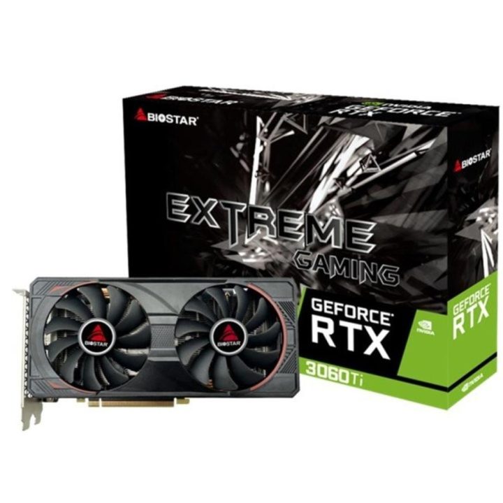 Tarjeta grafica Biostar rtx 3060 ti 8GB GDDR6-3x dp-1x HDMI PCI…