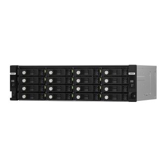 QNAP TL-R1620Sdc Hard Drive/SSD Enclosure Black 2.5/3.5"