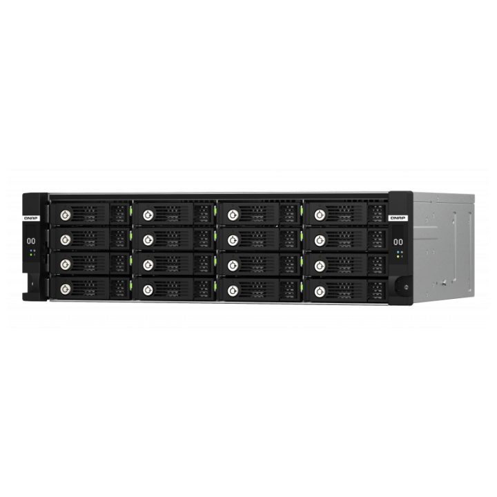 QNAP TL-R1620Sdc Carcasa de disco duro/SSD Negro 2.5/3.5"
