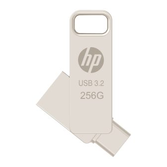 HP HPFD206C-256 256 GB USB Flash Drive USB Type-A / USB Type-C 3.2…