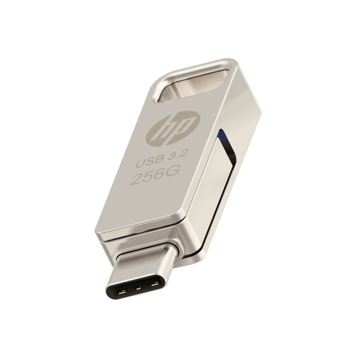 HP HPFD206C-256 unidade flash USB 256 GB USB Type-A / USB Type-C 3.2…