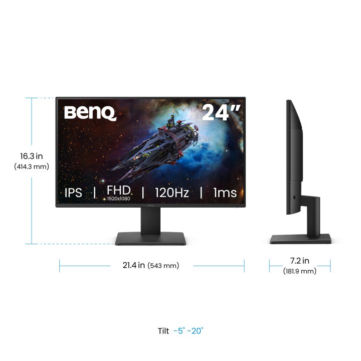 Monitor BENQ GW2491P 24" Full HD 120 Hz IPS