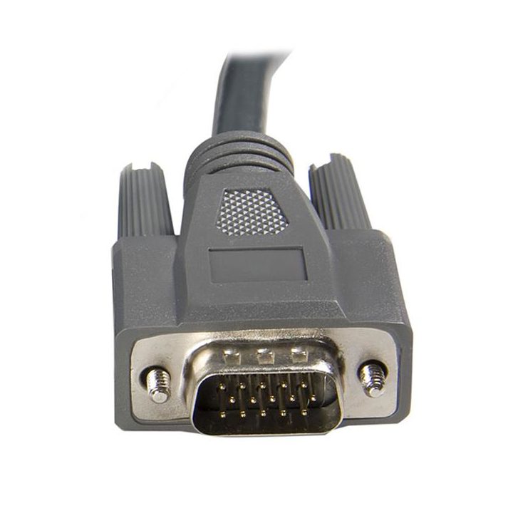 StarTech.com 2-in-1 Ultra-Slim USB VGA KVM Cable - 1.8m