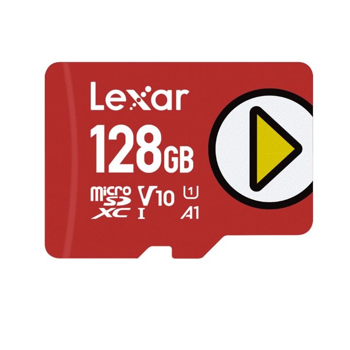 Cartões microSDXC™ UHS-i Lexar 128GB play, leitura até 205MB/s…