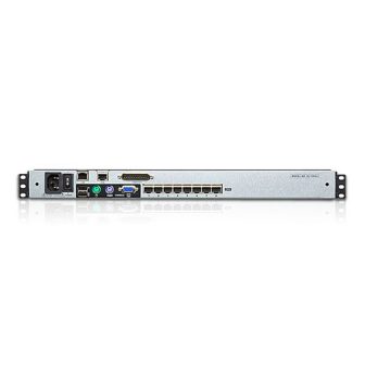 ATEN Dual-Rail LCD Console with Integrated IP KVM Switch…