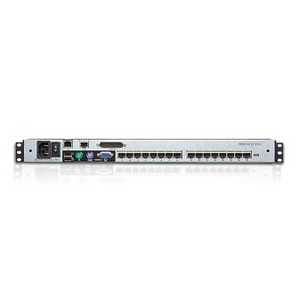 ATEN Consola LCD dual rail con switch KVM por IP integrado…