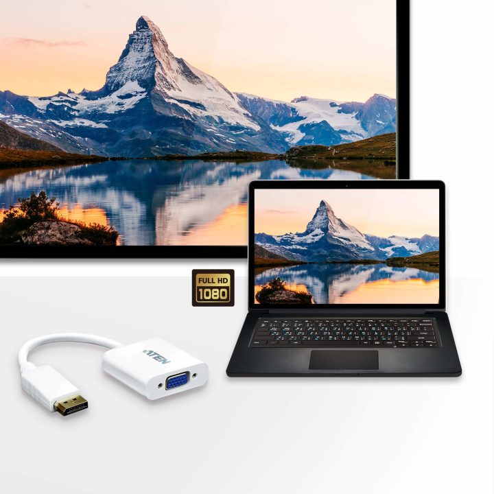 ATEN DisplayPort to VGA Adapter