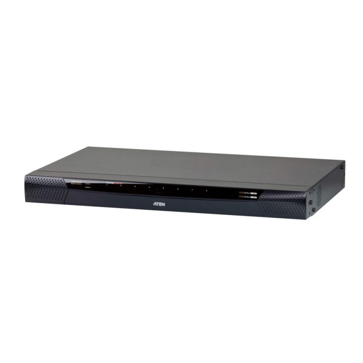 ATEN Switch KVM por IP multi-interface Cat 5 de 8 portas, 1 consola…