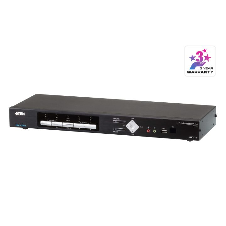 ATEN Switch KVMP™ HDMI 4K multiview USB de 4 portas