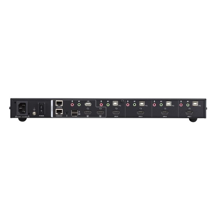 ATEN Switch KVMP™ HDMI 4K multiview USB de 4 portas