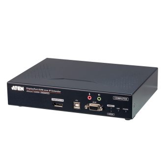 Transmissor KVM por IP ATEN DisplayPort 4K ecrã único USB