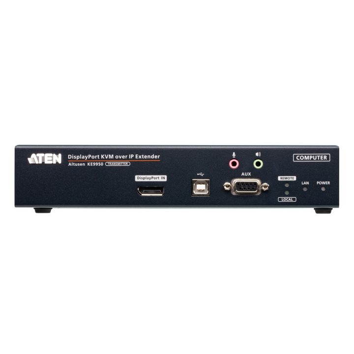 ATEN IP KVM Transmitter DisplayPort 4K Single Display USB