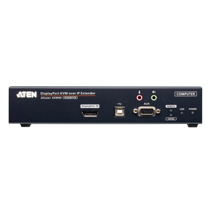 ATEN IP KVM Transmitter DisplayPort 4K Single Display USB