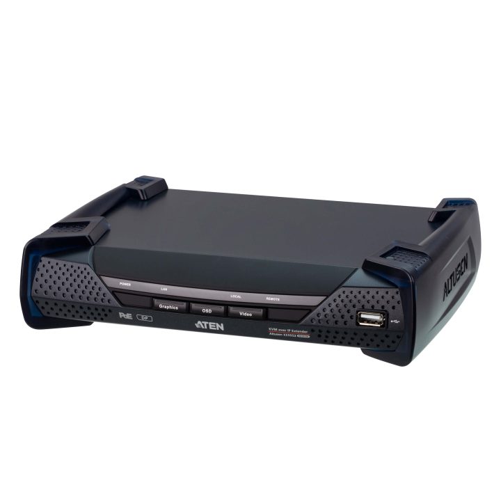 ATEN RECEPTOR KVM POR IP DISPLAYPORT 4K SINGLE DISPLAY CON PoE