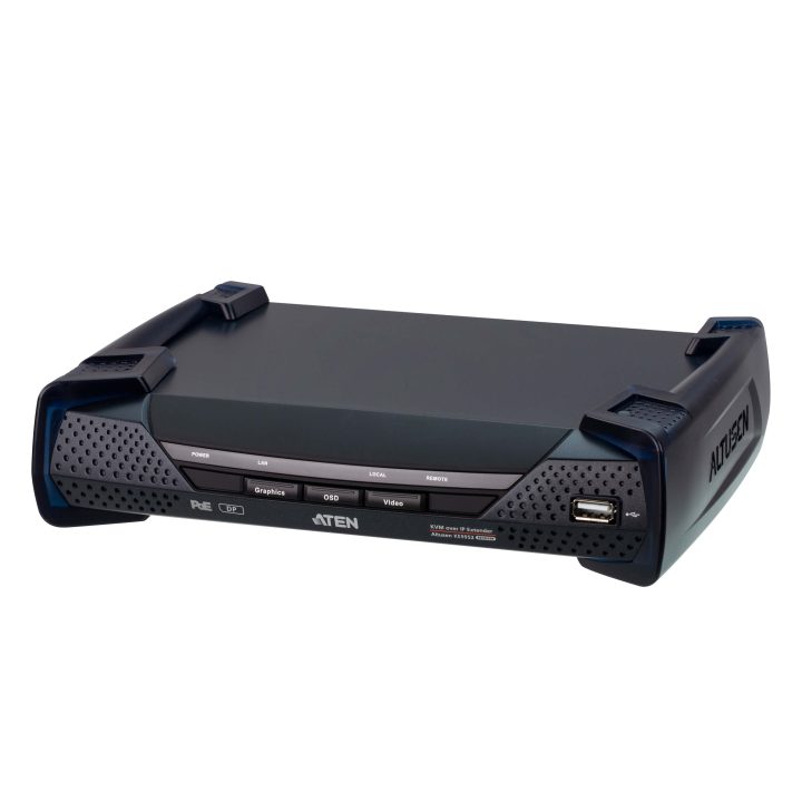 ATEN RECEPTOR KVM POR IP DISPLAYPORT 4K SINGLE DISPLAY CON PoE