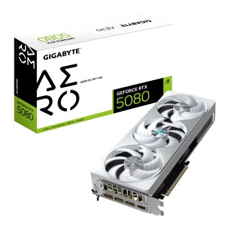 Placa Gráfica GIGABYTE GeForce RTX 5080 AERO OC SFF 16G