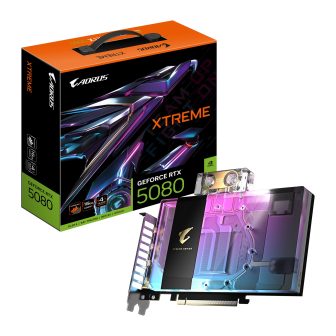 GIGABYTE AORUS GeForce RTX 5080 XTREME WATERFORCE WB 16G Graphics Card