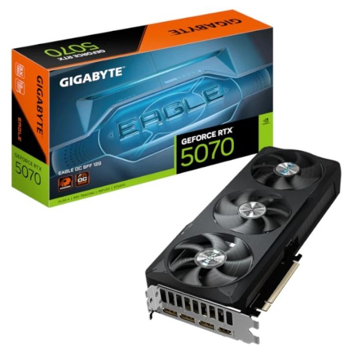 GIGABYTE GeForce RTX 5070 EAGLE OC SFF 12G Placa Gráfica - 12GB…