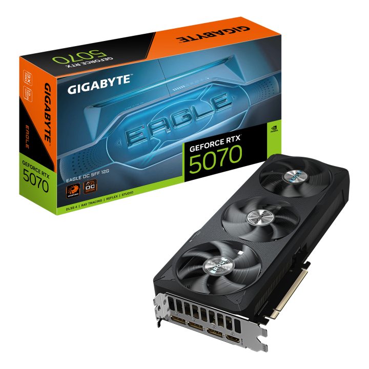 GIGABYTE GeForce RTX 5070 EAGLE OC SFF 12G Tarjeta Gráfica - 12GB…
