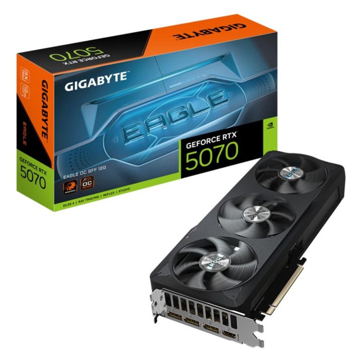 GIGABYTE GeForce RTX 5070 EAGLE OC SFF 12G Graphics Card - 12GB…