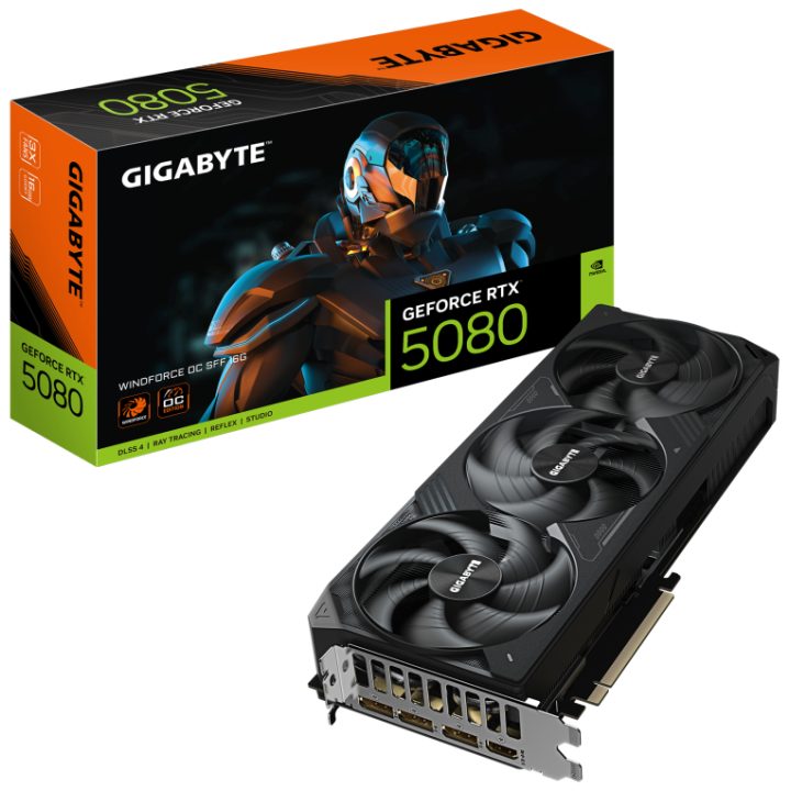GIGABYTE GeForce RTX 5080 WINDFORCE OC SFF 16G Graphics Card