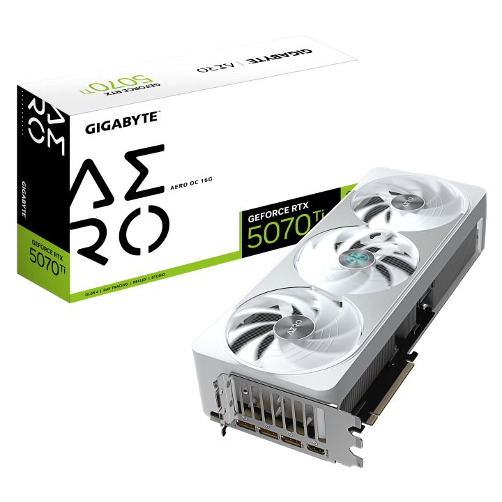 GIGABYTE GeForce RTX 5070 Ti AERO OC 16G Graphics Card