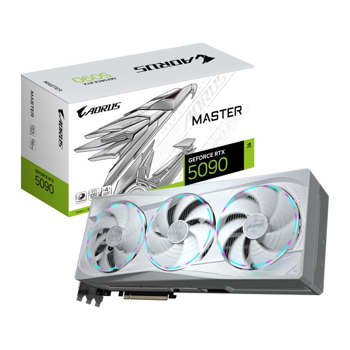 GIGABYTE AORUS GeForce RTX 5090 MASTER ICE 32G Graphics Card