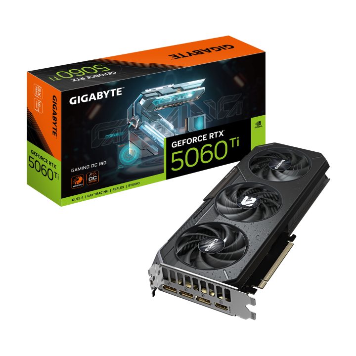 GIGABYTE GeForce RTX 5060 Ti GAMING OC 16G Placa Gráfica – 16 GB…