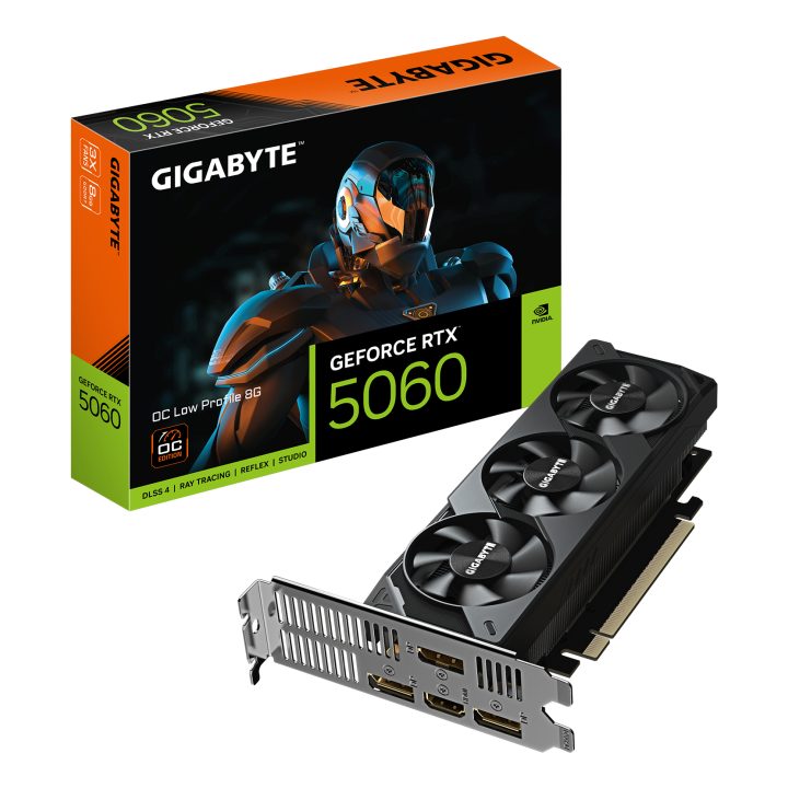 GIGABYTE GeForce RTX 5060 OC Low Profile 8G Placa Gráfica - 8GB…